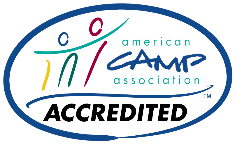 Accreditation badge for American Camp Association